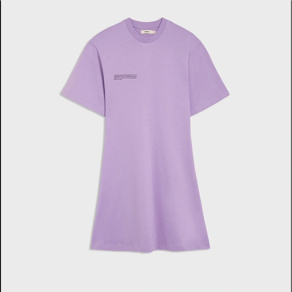 NWT Pangaia Seacell Fiber T Shirt Dress - Picture 2 of 4